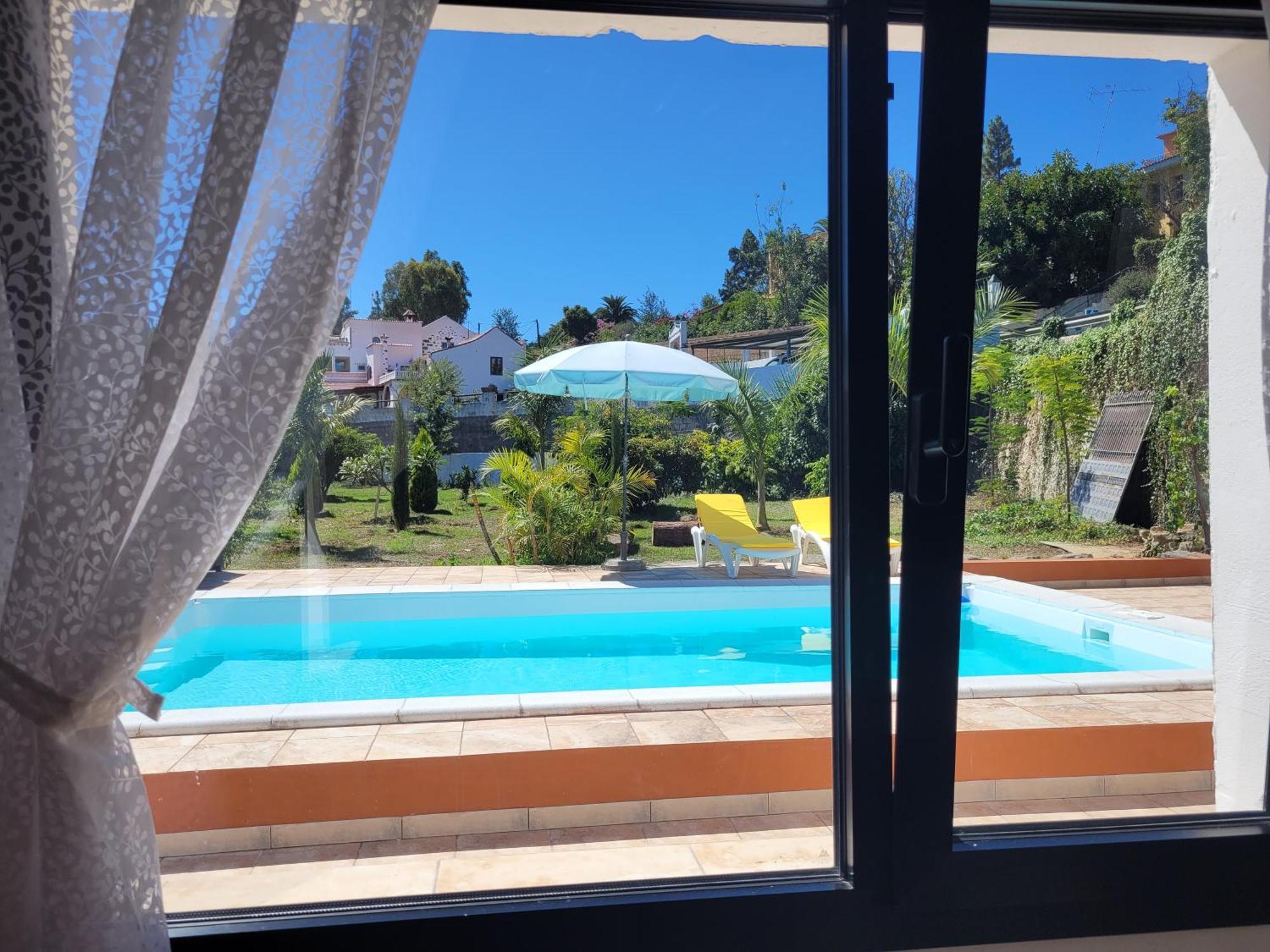 Casa Con Piscina, High-Speed Wi-Fi Y Vistas Villa Santa Brígida Exterior foto